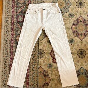 White Imogene And Willie Denim